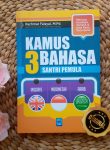 Buku Kamus 3 Bahasa Santri Pemula Inggris Indonesia Arab