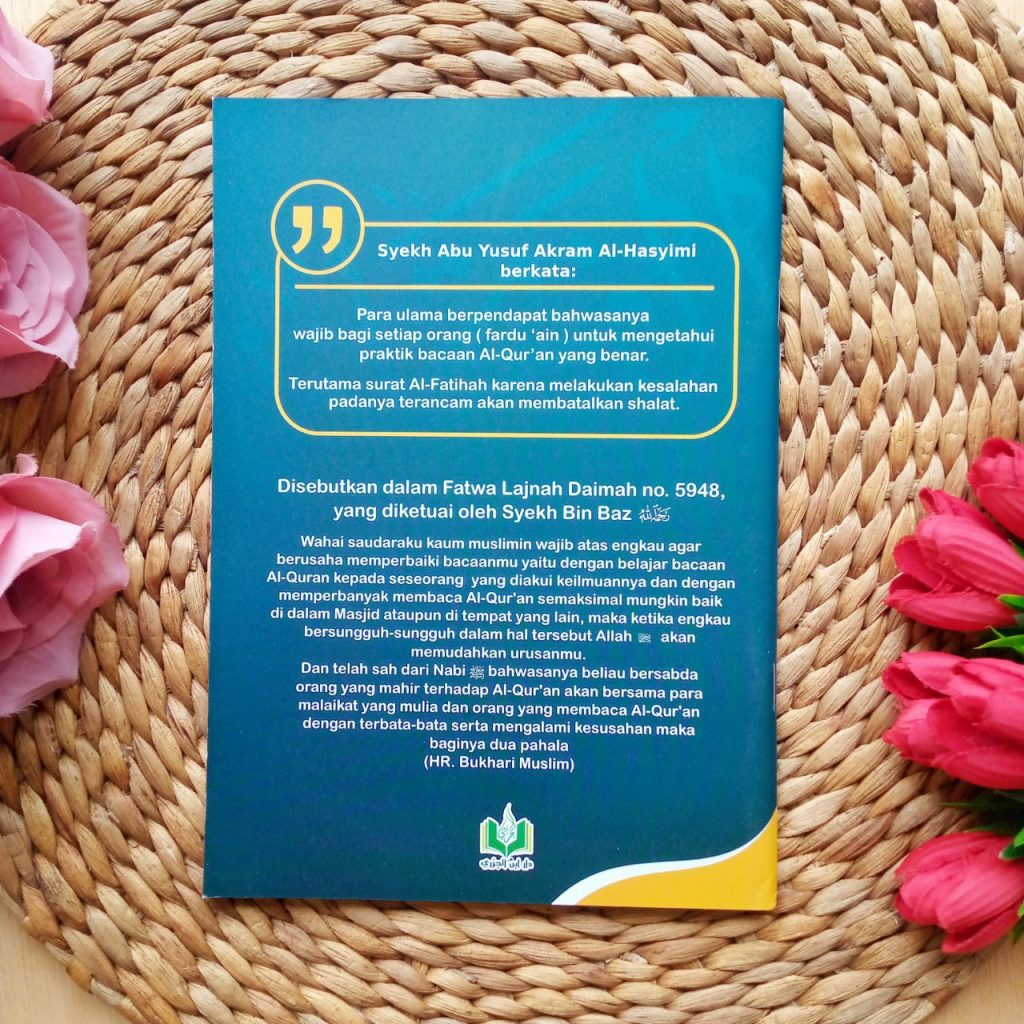 Buku Syarah Kitab Manzhumah At Tanbihat Al Wadhihah Li Tilawati Suratil Fatihah