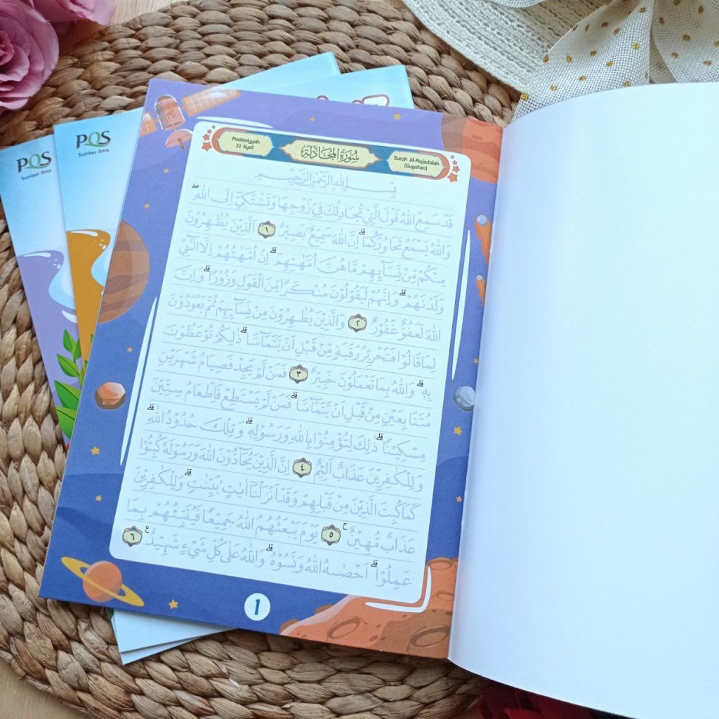 Buku Pintar Menulis Al-Quran Juz 28 29 30 For Kids