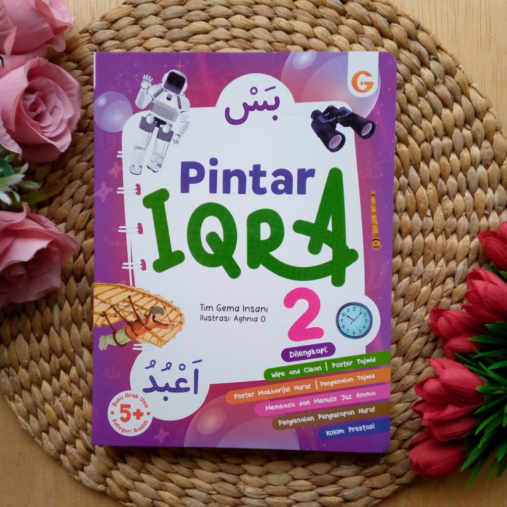 Buku Boardbook Pintar Iqra Untuk Balita Seri 2