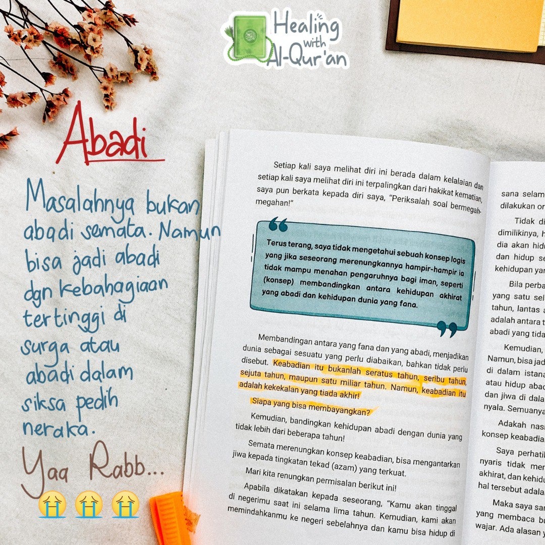 Buku Healing With Al-Quran Resep Hidup Bahagia