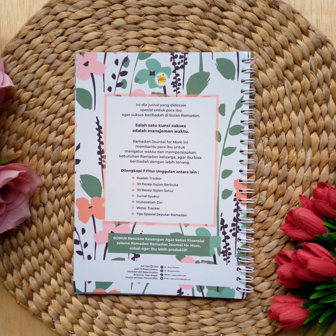 Buku Ramadhan Journal For Mom Jurnal Puasa Ibu