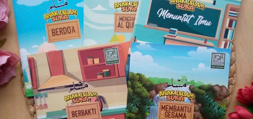 Buku Tulis Islami Seri Anak Islam Suka Membantu Sesama 1 Set 10 Buku