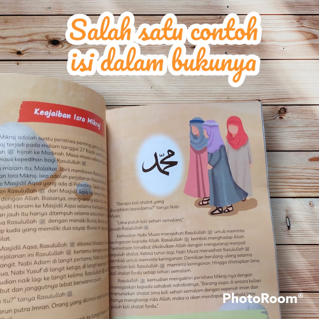 Buku Anak 30 Hari Bersama Rasulullah Full Colour