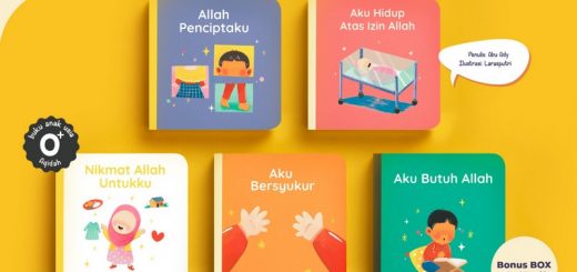 Buku Anak Board Book Aku Cinta Allah Seri Tauhid Pertamaku (5 Buku)