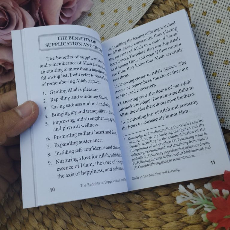 Buku Saku Pocket Book Dhikr Remembrance Of Allah In The Morning And ...