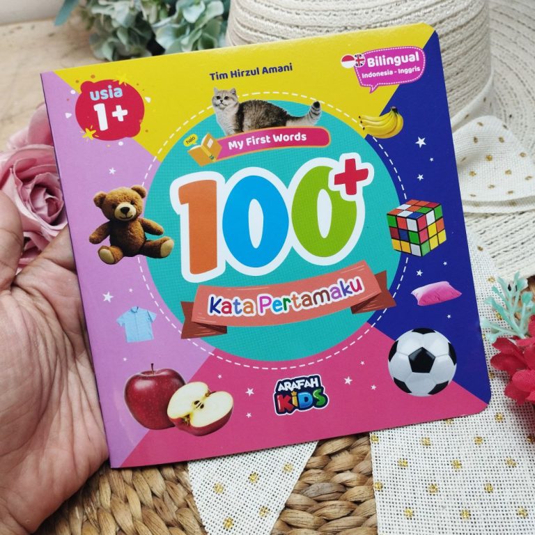 Buku Anak My First Words 100+ Kata Pertamaku Bilingual Indonesia ...