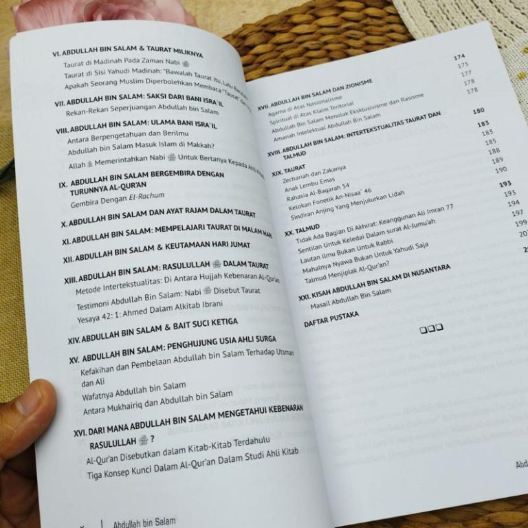 Abdullah Rabi Buku Abdullah Bin Salam Rabi Yahudi Garis Lurus Ahli Surga - Toko Muslim