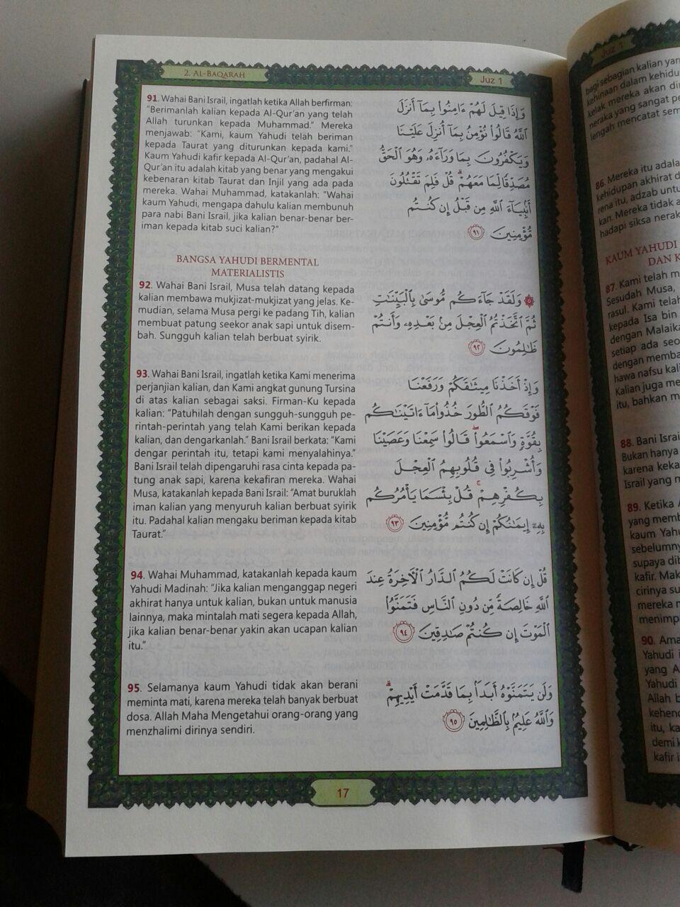 Al-Qur'an Tarjamah Tafsiriyah Memahami Makna Al-Quran isi 4