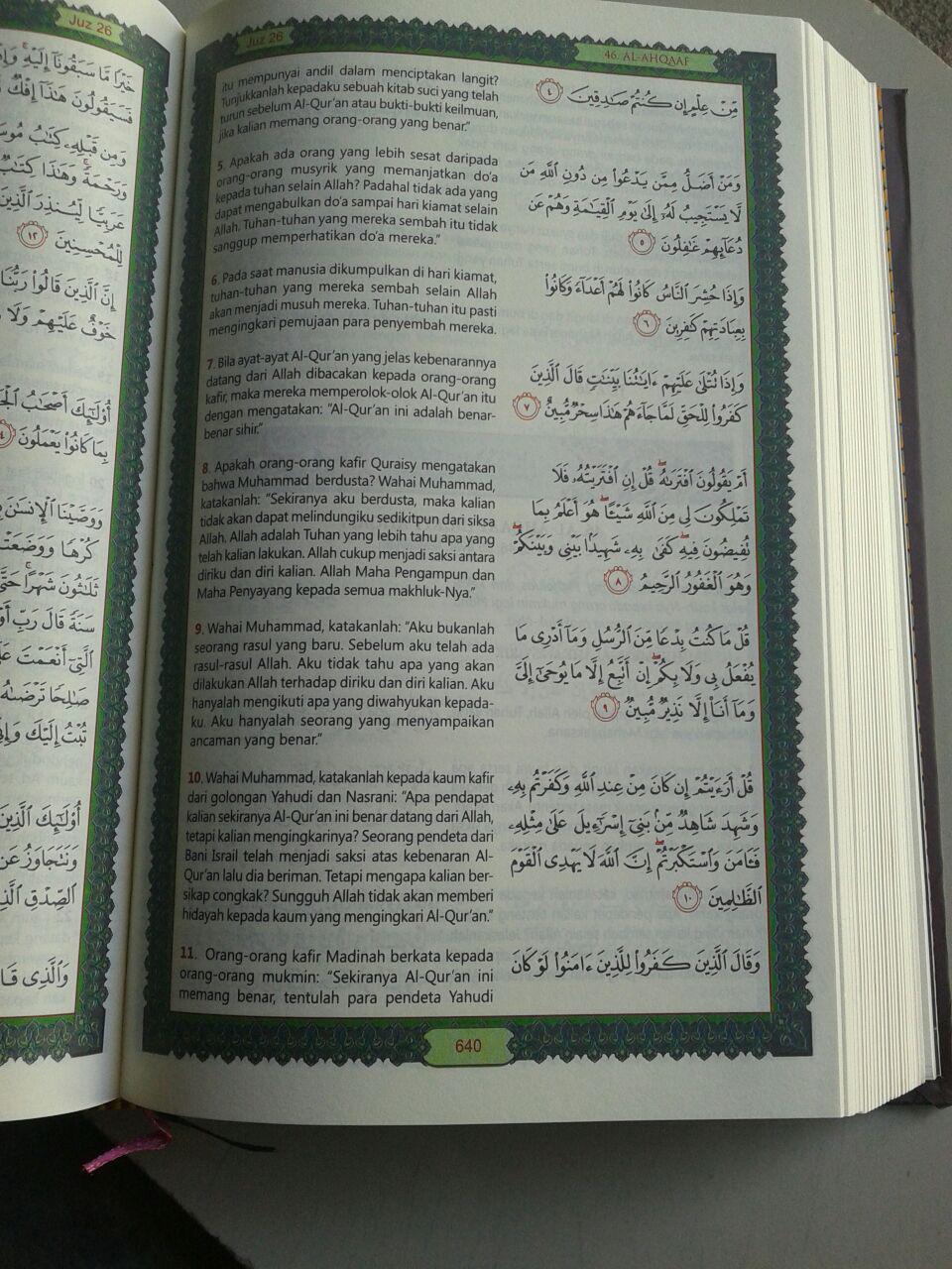Al-Qur'an Tarjamah Tafsiriyah Memahami Makna Al-Quran isi 8