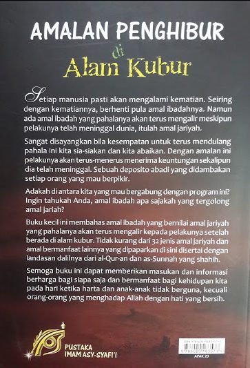Buku Amalan Penghibur Di Alam Kubur Cover 2