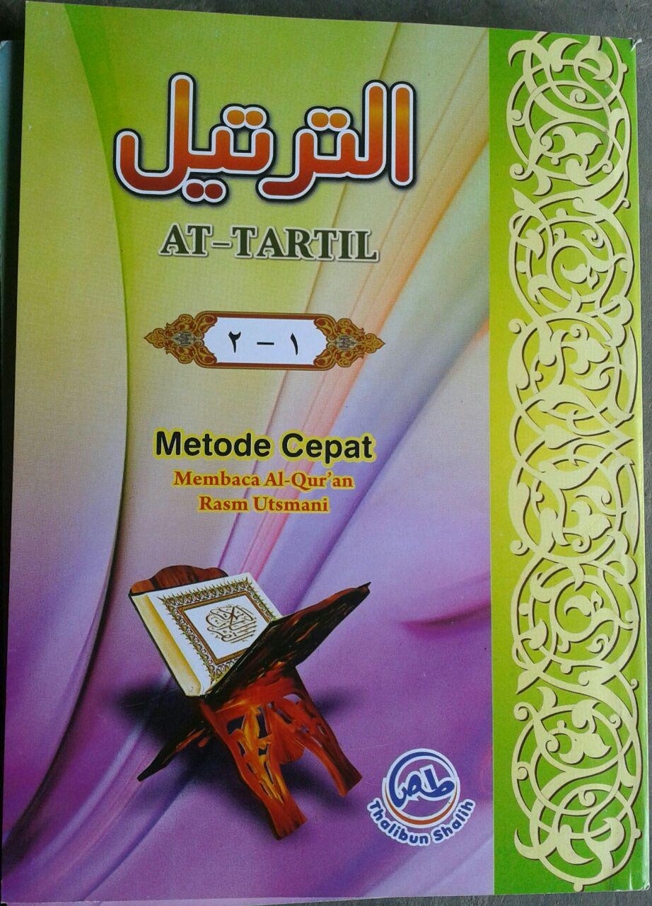 Buku At-Tartil Metode Cepat Membaca Al-Quran 1 set 3 jilid cover