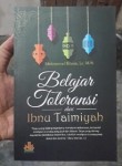 Buku Belajar Toleransi Dari Ibnu Taimiyah Cover