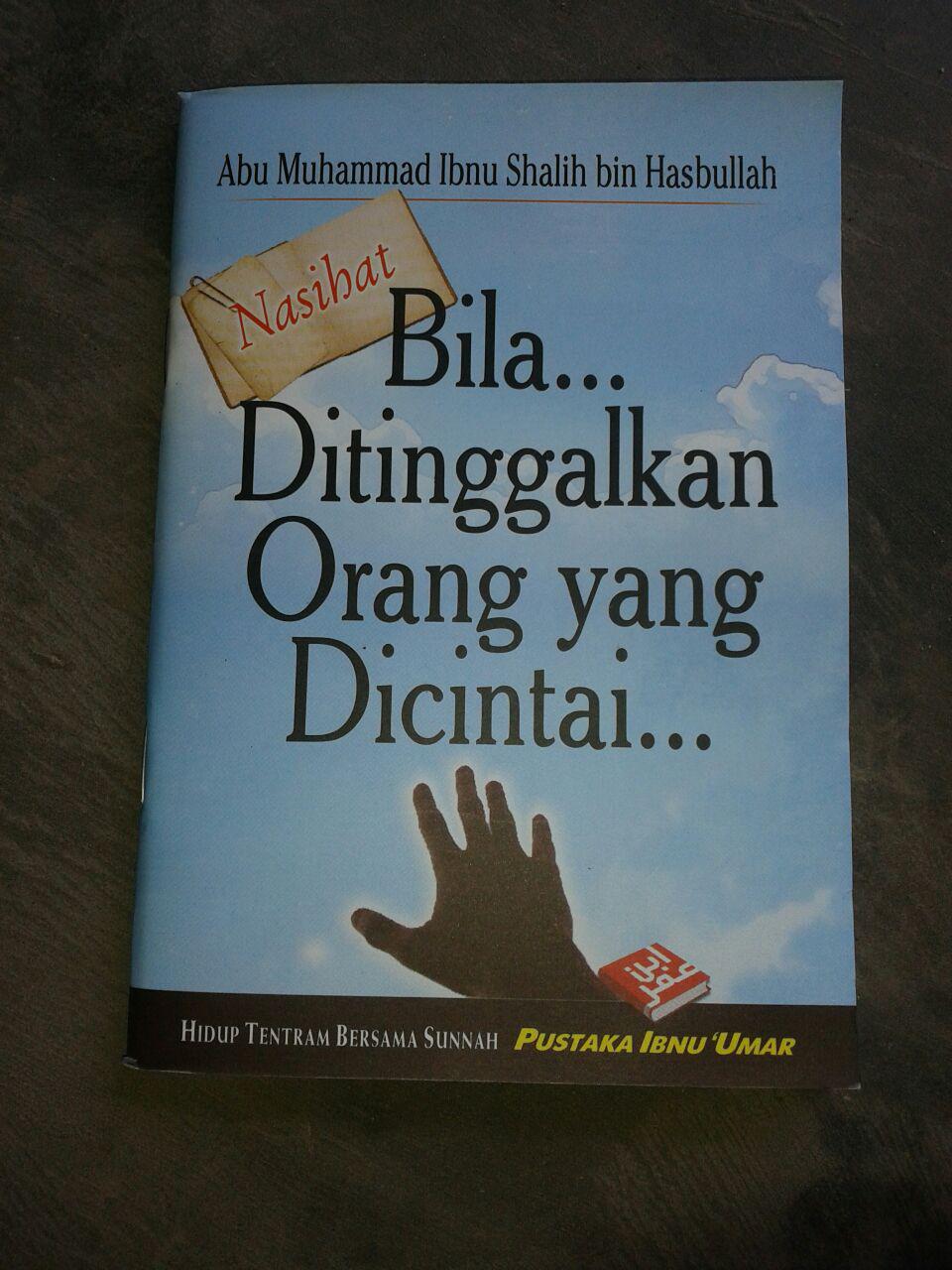 Buku Nasihat Bila Ditinggalkan Orang Yang Dicintai cover 2