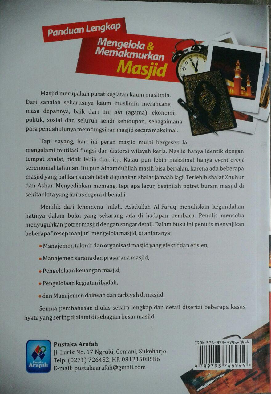 Buku Panduan Lengkap Mengelola & Memakmurkan Masjid cover