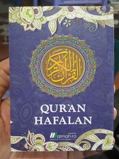 Qur'an Hafalan Tanpa Terjemah Ukuran Saku Cover