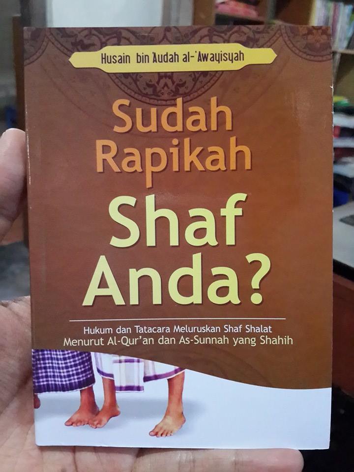 Buku Saku Sudah Rapikan Shaf Shalat Anda Cover