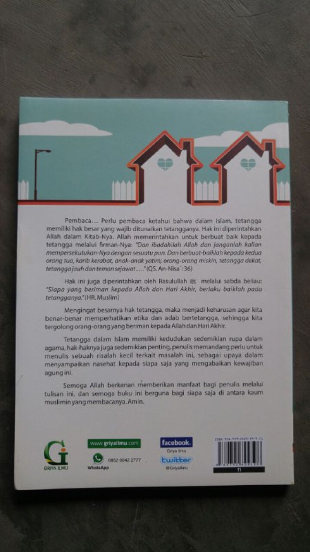 Buku Tetangga Idaman Panduan Interaksi Antara Tetangga cover 2