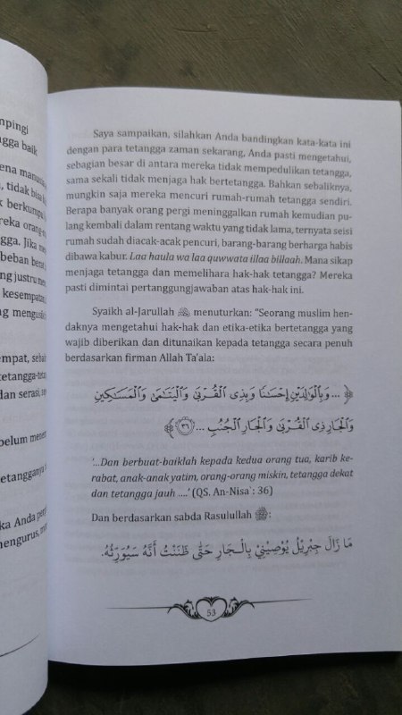 Buku Tetangga Idaman Panduan Interaksi Antara Tetangga isi 2