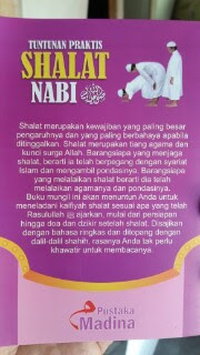 Buku Saku Tuntunan Praktis Shalat Nabi Cover 2